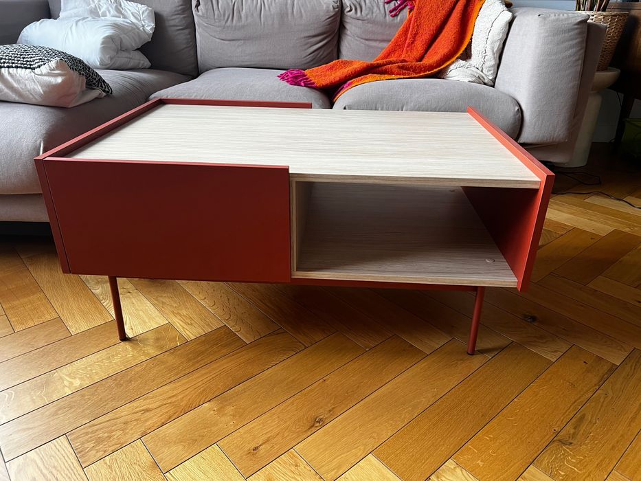 Stolik kawowy z szufladami selsey