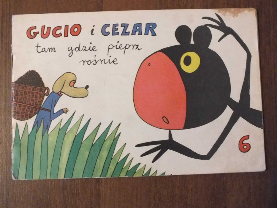 Gucio i Cezar- tam gdzie pieprz rośnie 6- Wyd.1 z 1969 roku. Wyd.RUCH