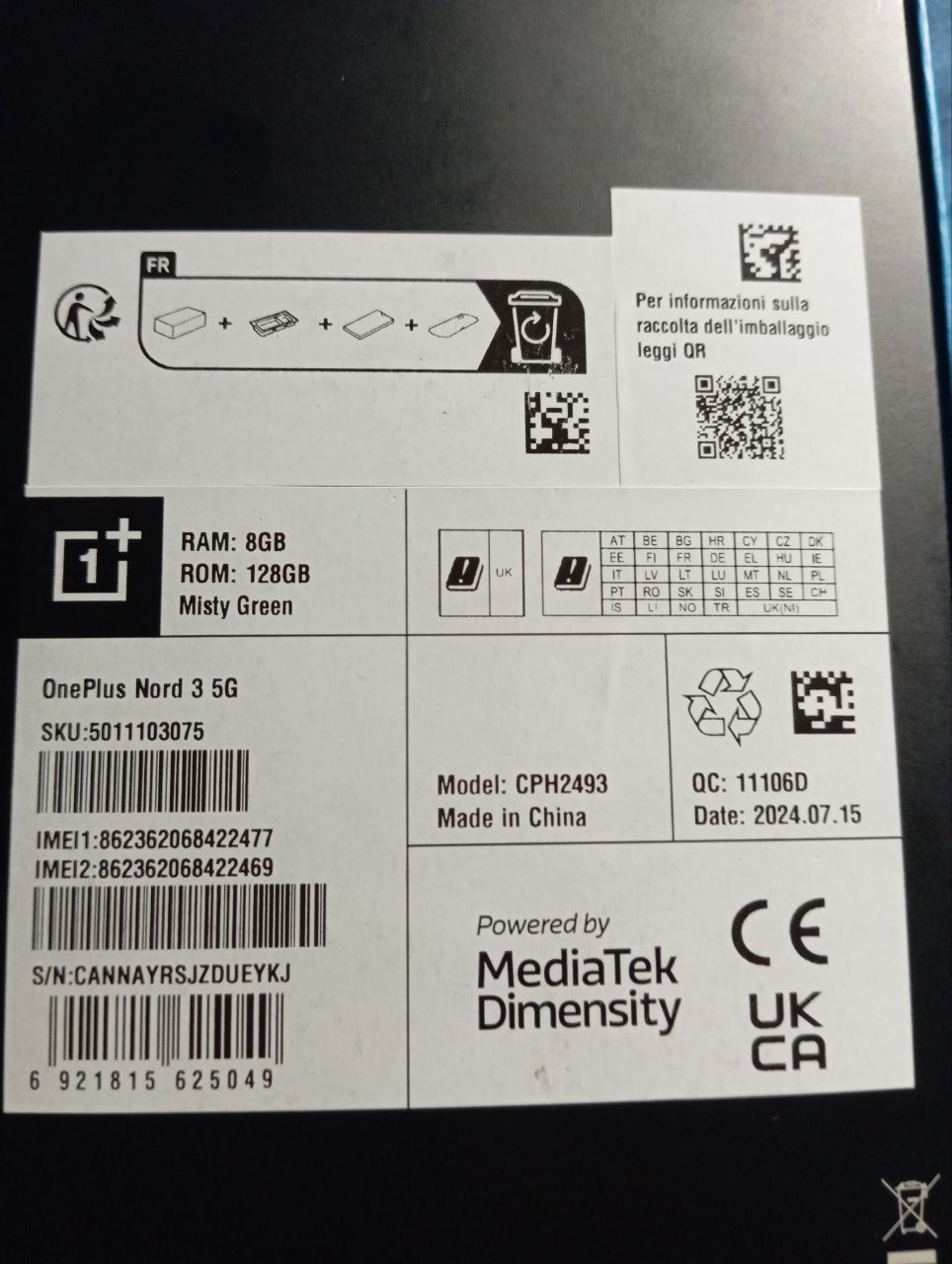 Telefon One Plus Nord 3