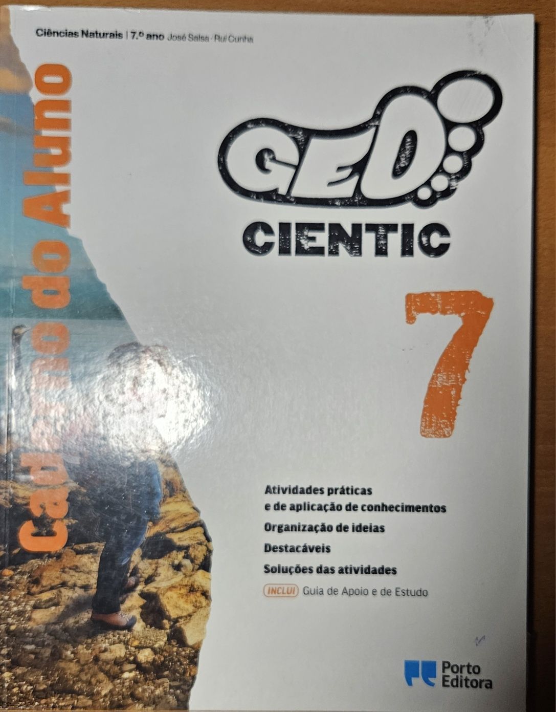 Ciências Naturais para o 7.º ano, intitulado "GEO SC