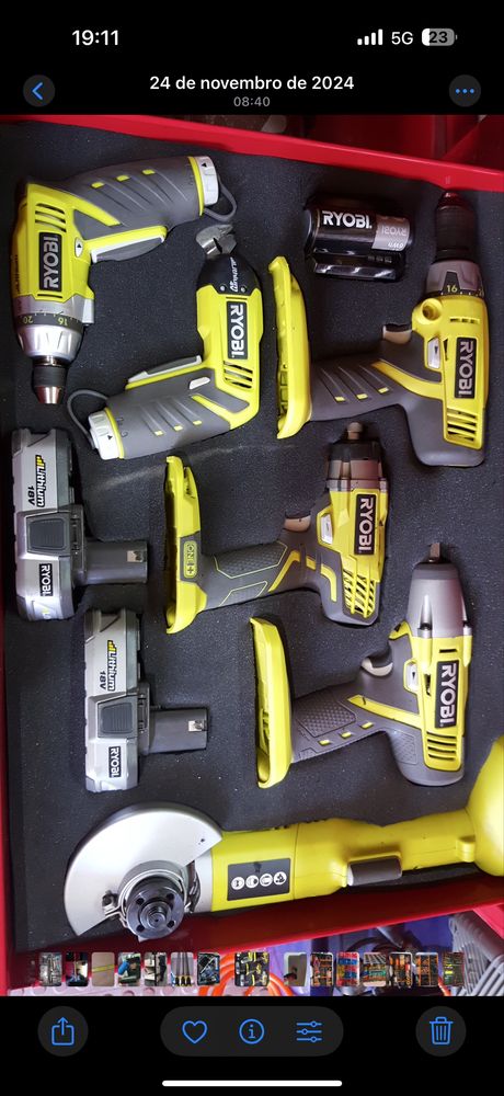 Maquina ryobi 18v