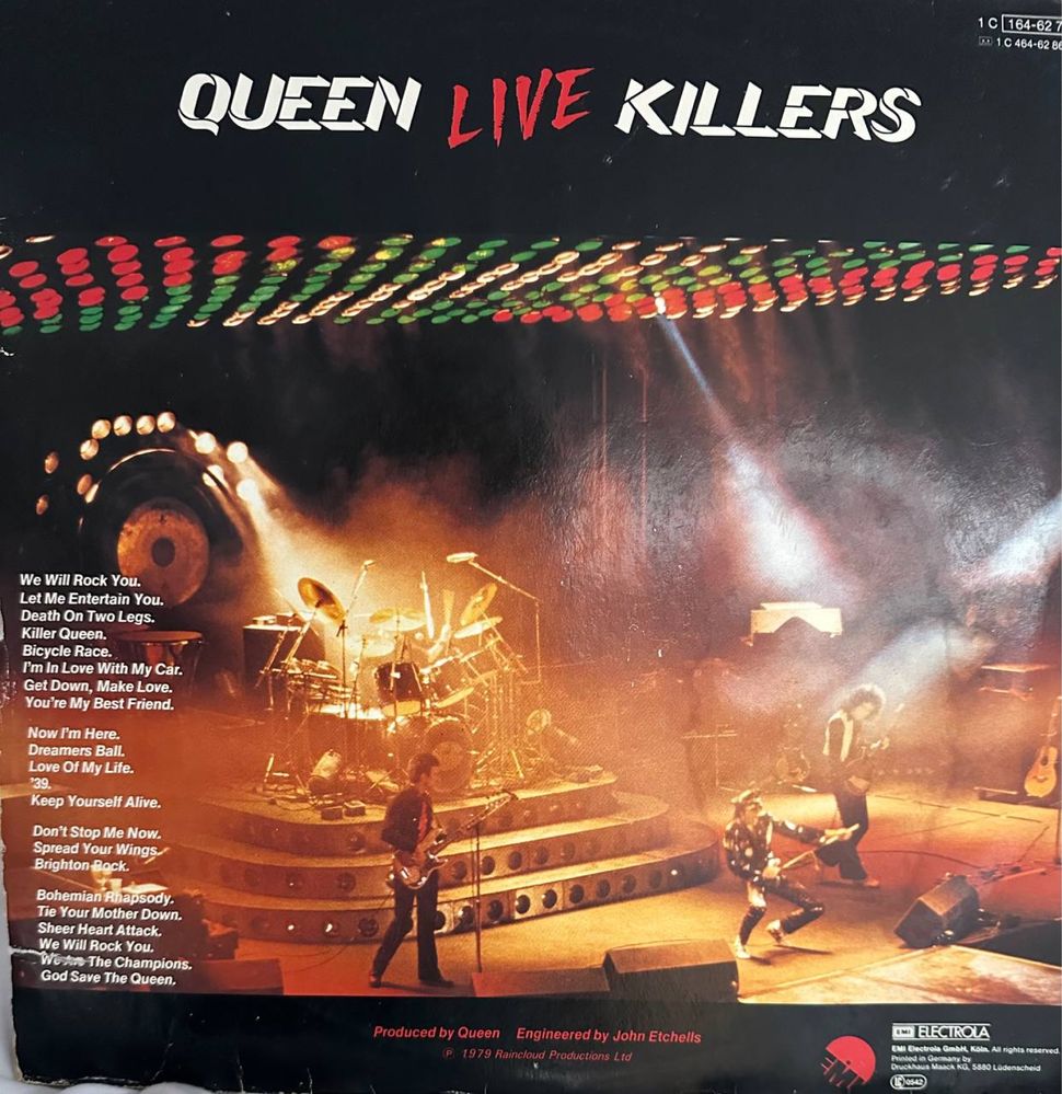 Queen live killers hot spice maxi Single
