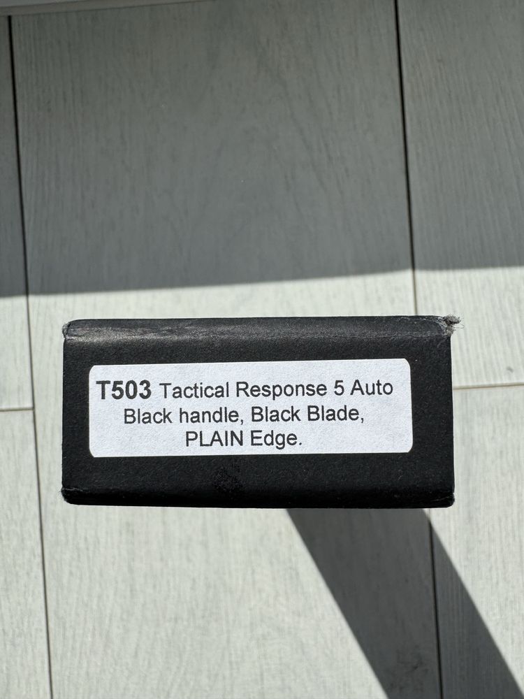 Ніж Pro-tech TR5 black s35vn. USA.