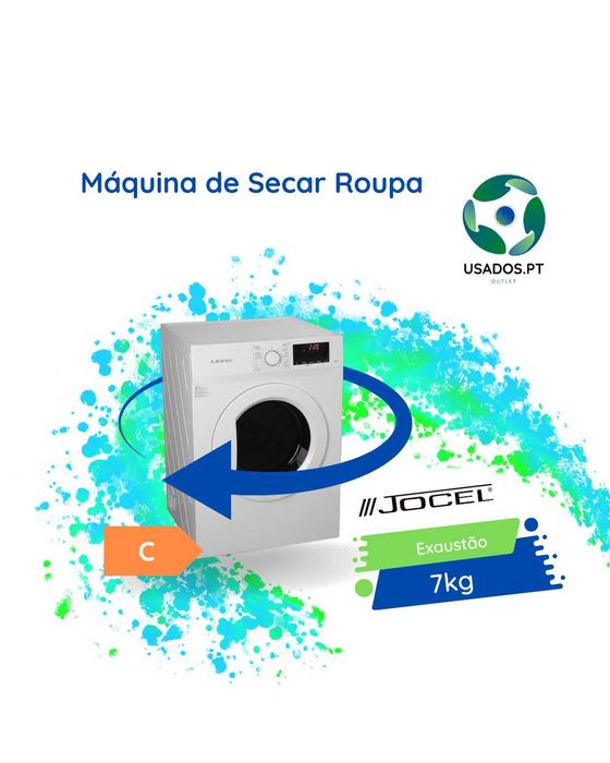 Máquina de Secar Roupa Jocel 7kg Exaustão