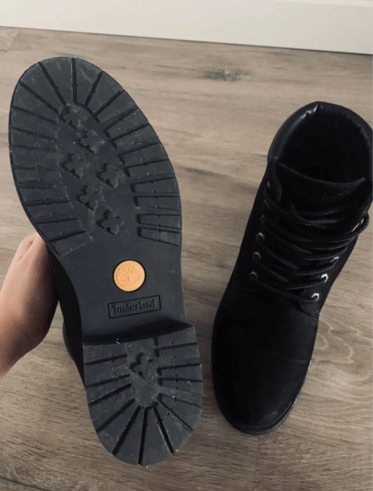 Botas Timberland Pretas Novas