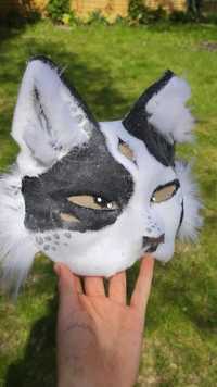 Maska kot therian handmade