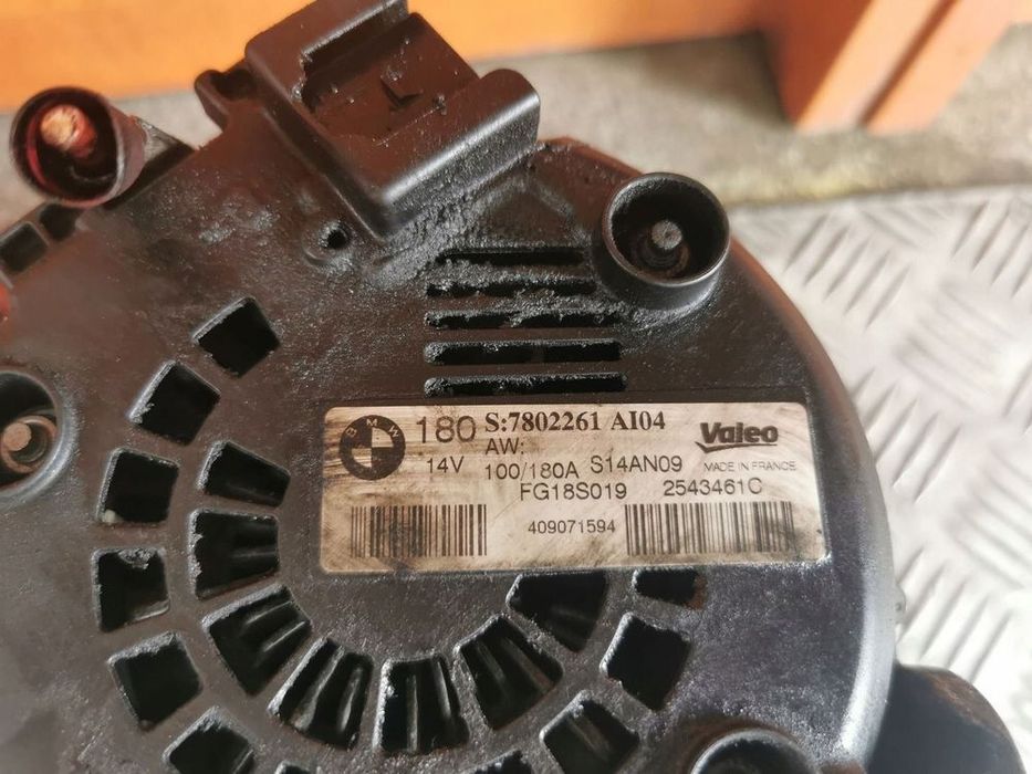 bmw 180 e90 e91 2.0d alternator ah 7802261