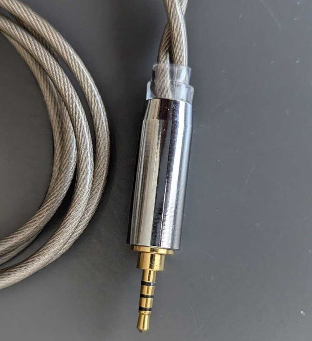Kabel do słuchawek MMCX 2,5mm HiFi zbalansowany 60 cm