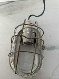 Lampa garazowa lata 60