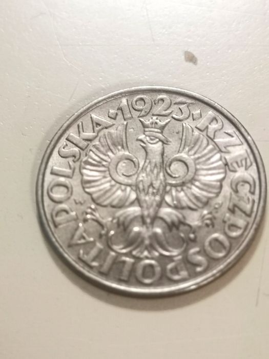 Moneta obiegowa II RP 20gr 1923r