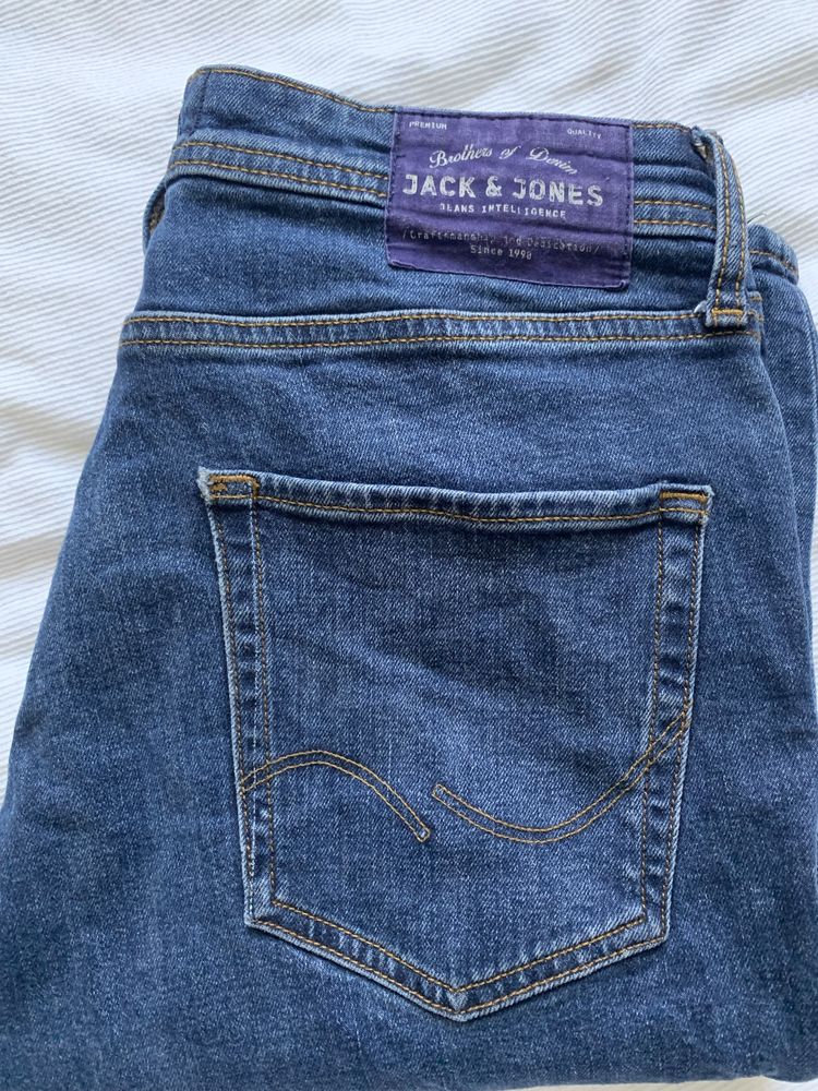 Jeansy Jack & Jones denim vintage