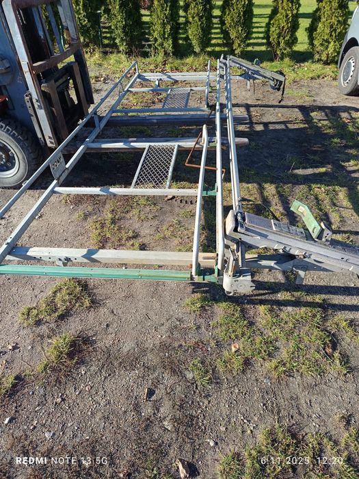 Bagażnik dachowy z boczną winda mechaniczna master L3H2