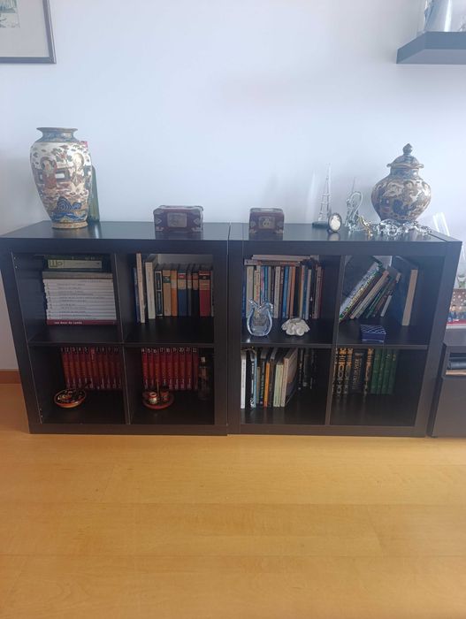 Sala completa em bom estado.