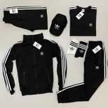 Набір Adidas 7в1 | Костюм + футболка + шорти + кепка | Люкс комплект