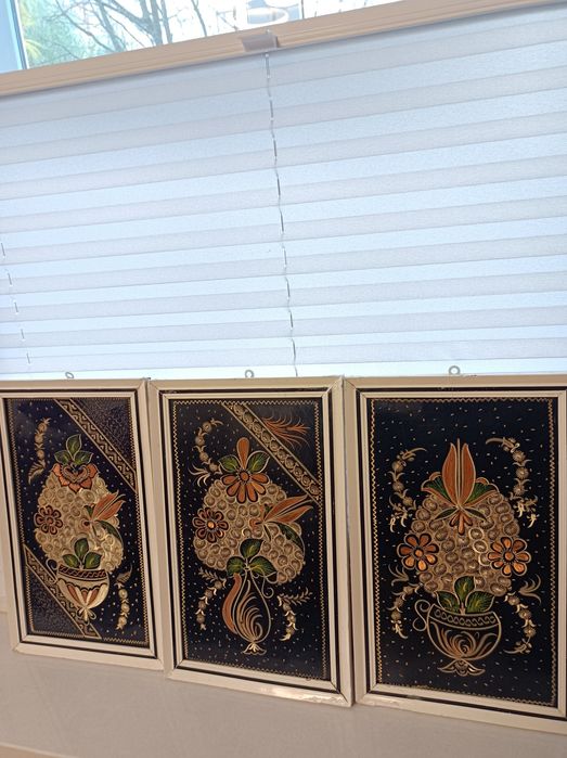 Ghalamzani perska sztuka rytownicza.Grawer w miedzi.Antyk.