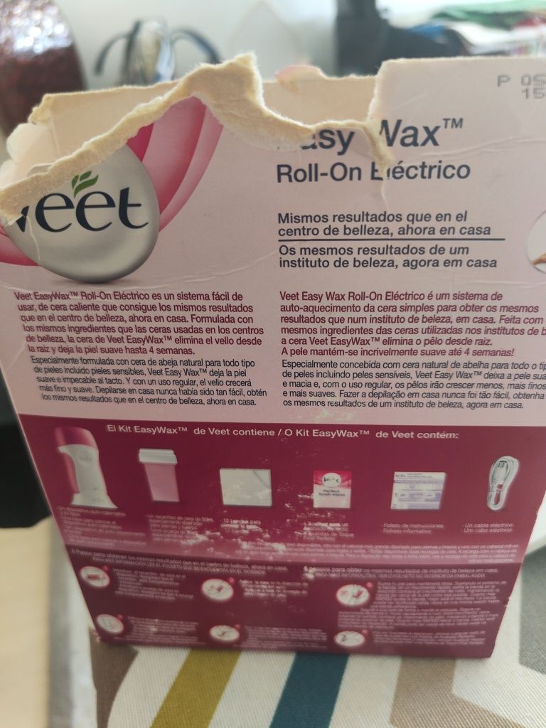 Roll-on elétrico Veet