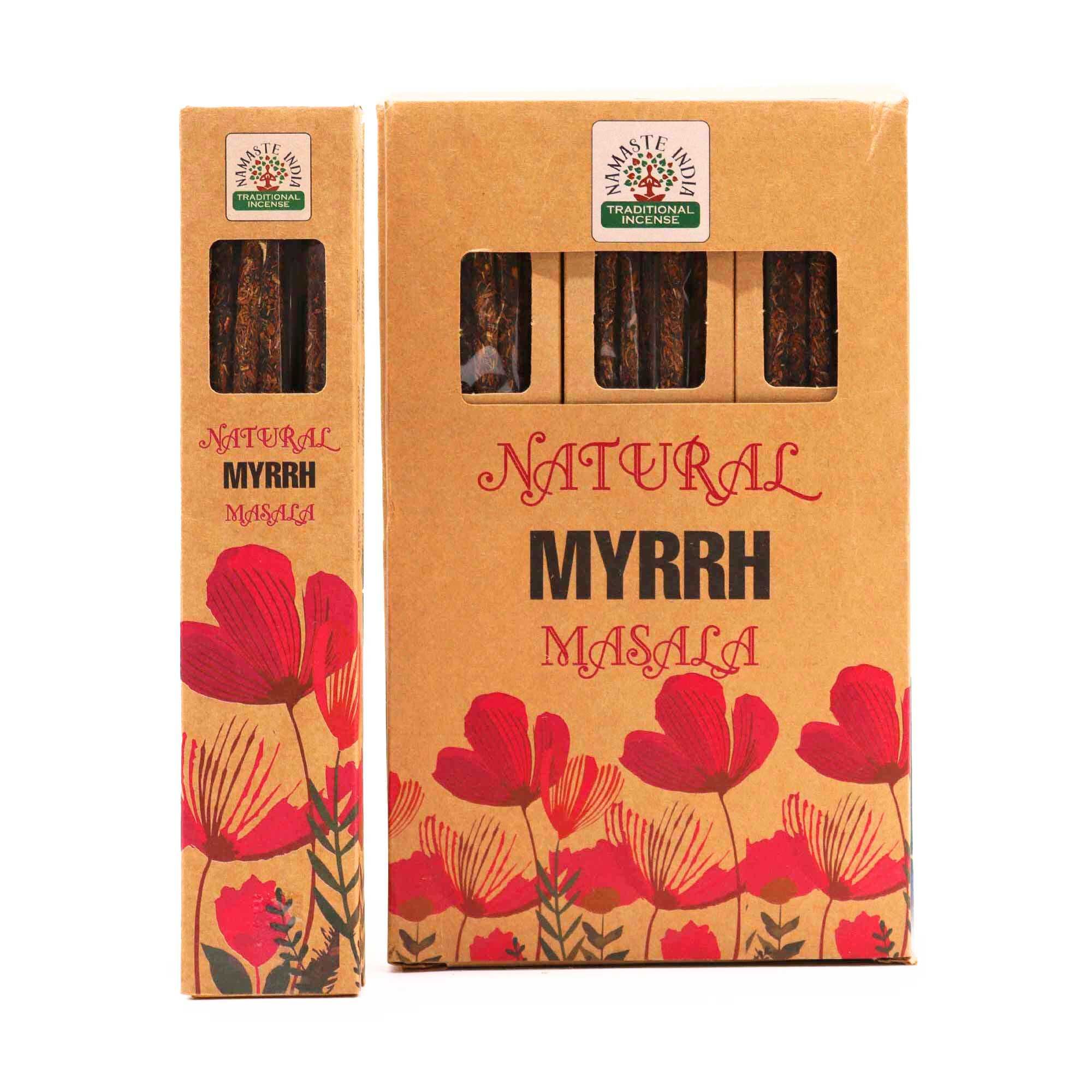 Botaniczne kadzidełka NAMASTE INDIA - myrrh