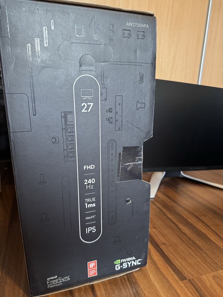 Монитор Alienware AW2720HFA