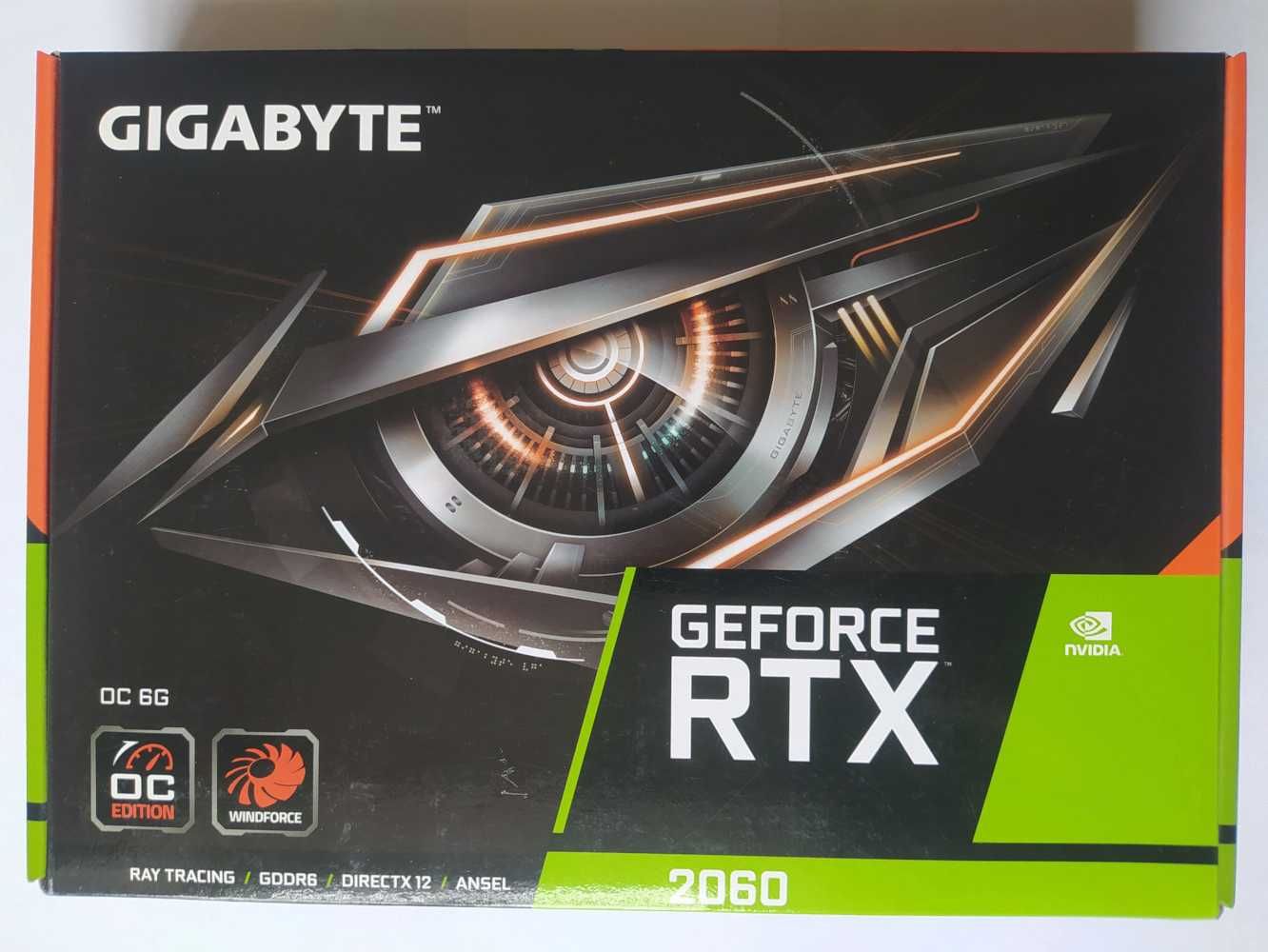 Видеокарта Gigabyte GeForce RTX 2060 OC 6GB GV-N2060OC-6GD полн. компл