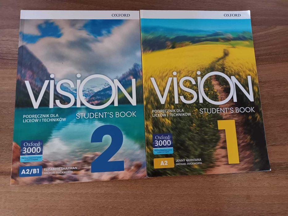 Książki do angielskiego Vision