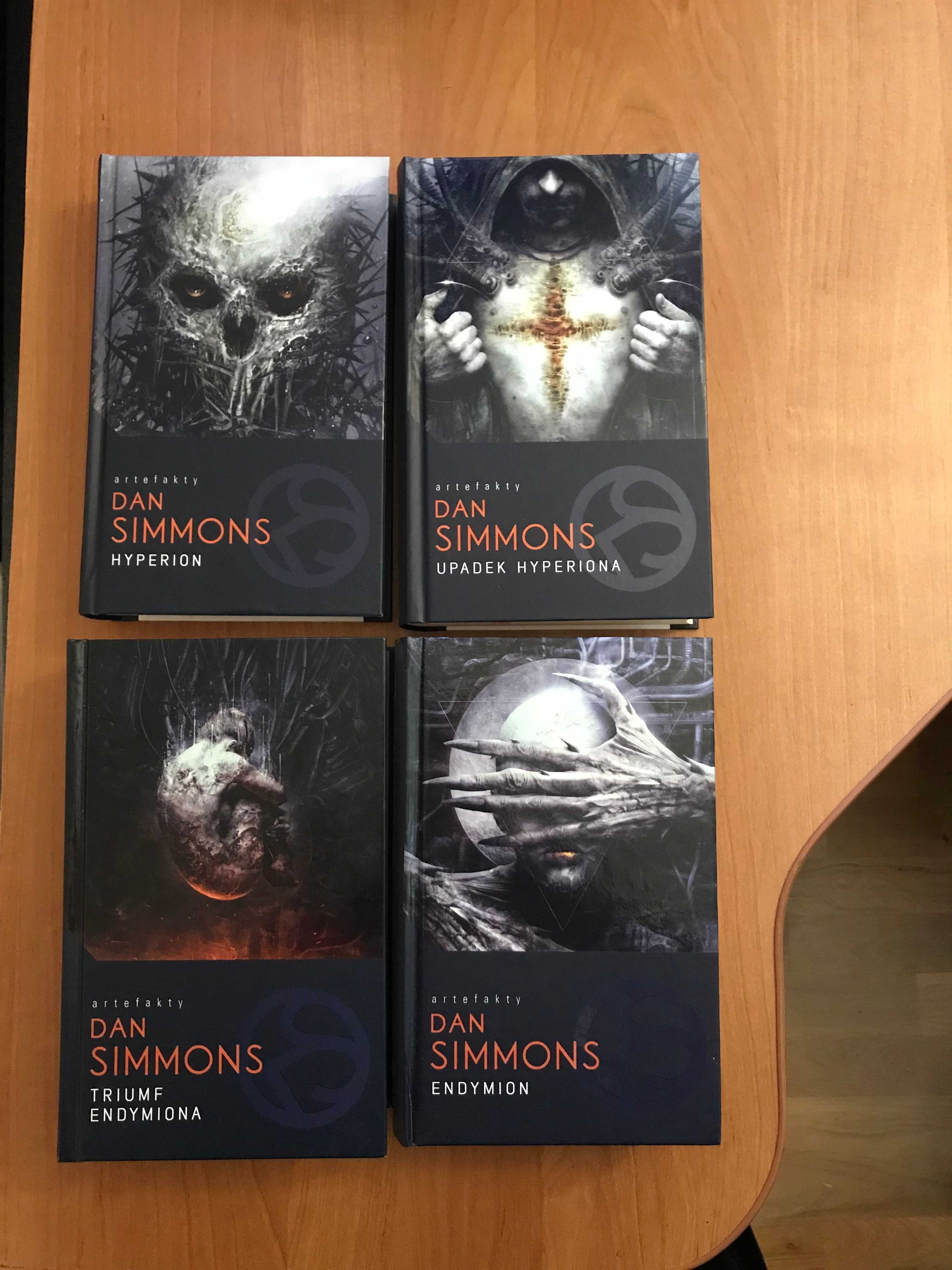 Dan Simmons x 4 Hyperion Upadek Hyperiona Endymion Triumf Edymiona