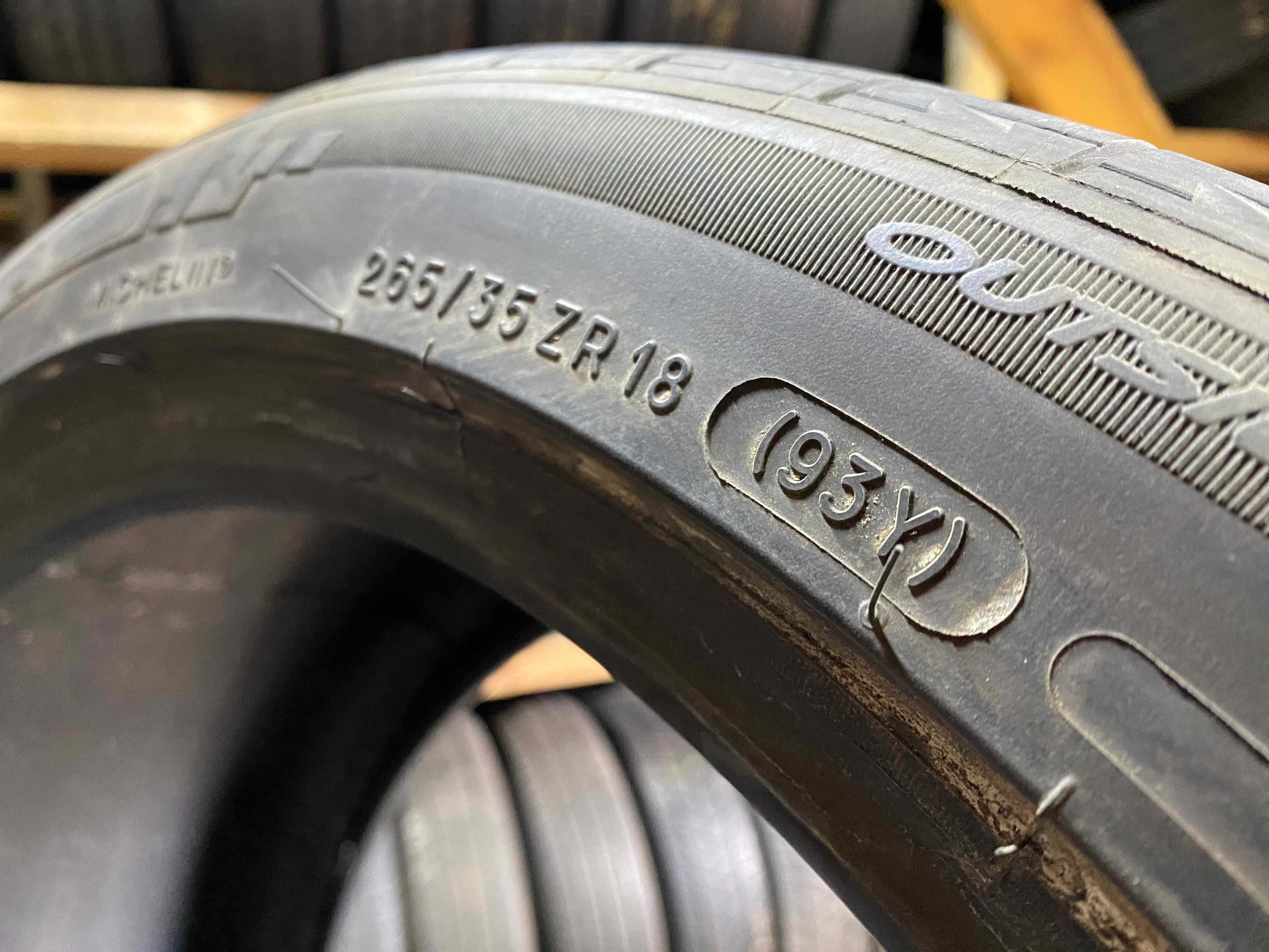 Шини Літо 265/35R18 Michelin Pilot Sport 6.5мм 2шт