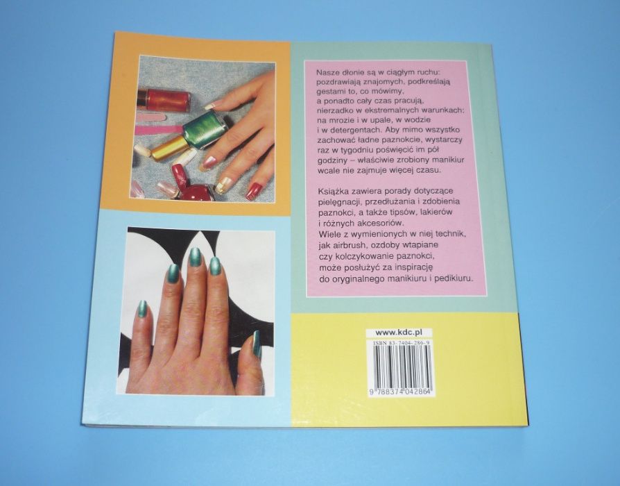 Książka "Malujemy i zdobimy paznokcie".