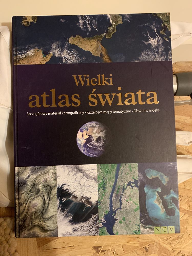 Atlas twarda oprawa