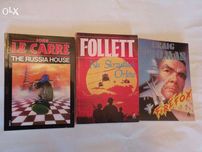Sensacja - książki Follett, Le Carre