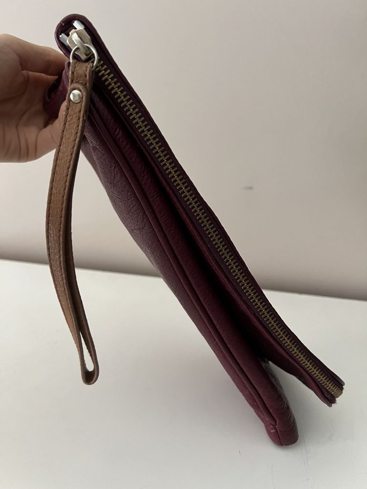 Mala Massimo Dutti em pele