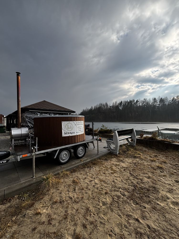Sauna mobilna i balia mobilna na wynajem Gliwice, Zabrze, Chorzów,