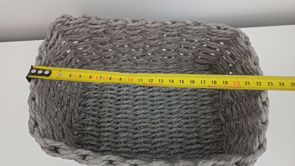 3 cestos de arrumação  novos