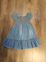 Sukienka jeansowa rozmiar 122