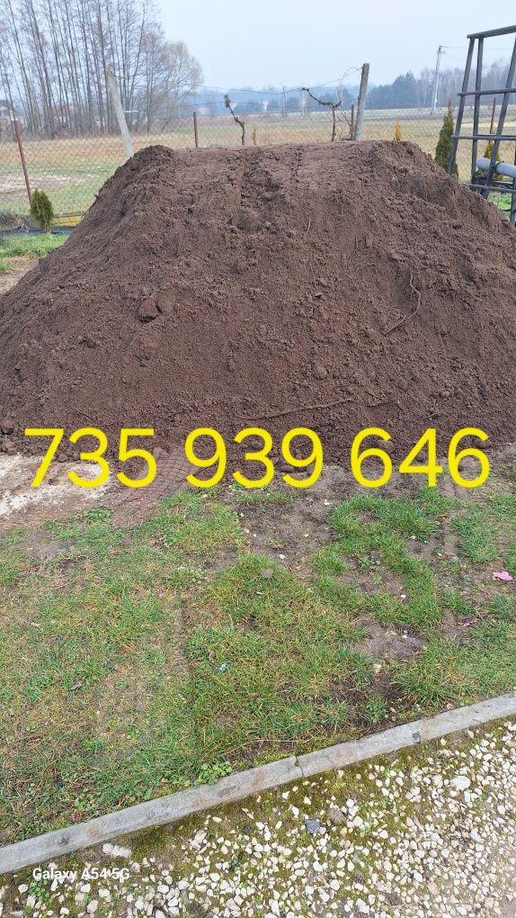 Ziemia prace ziemne Koparka 3.5t ziemia  Siana!!-kamień-piasek