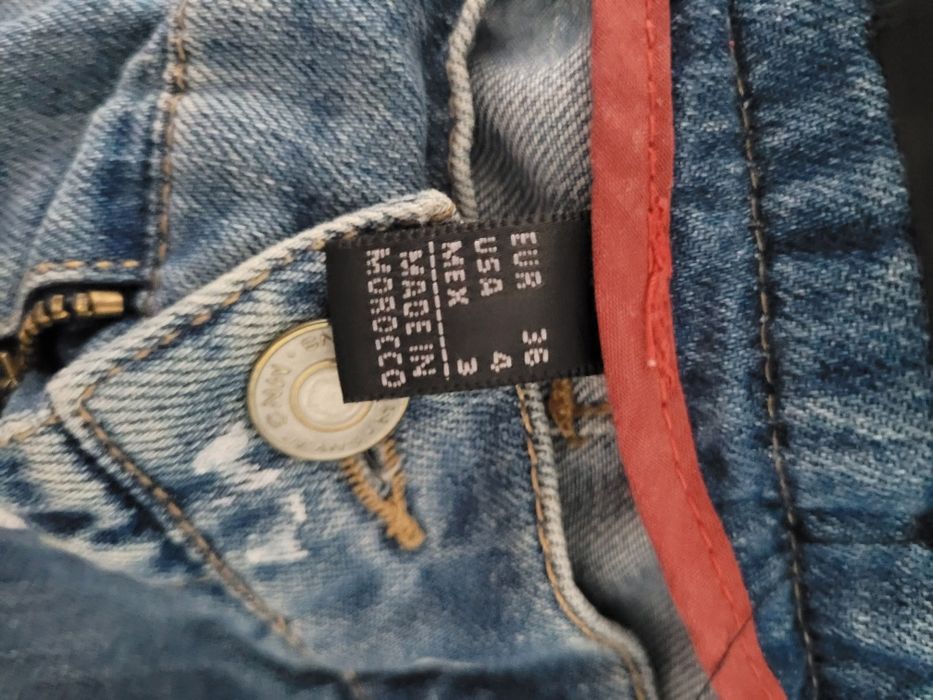 Jeansy denim typu boyfriend, Mango r. 36