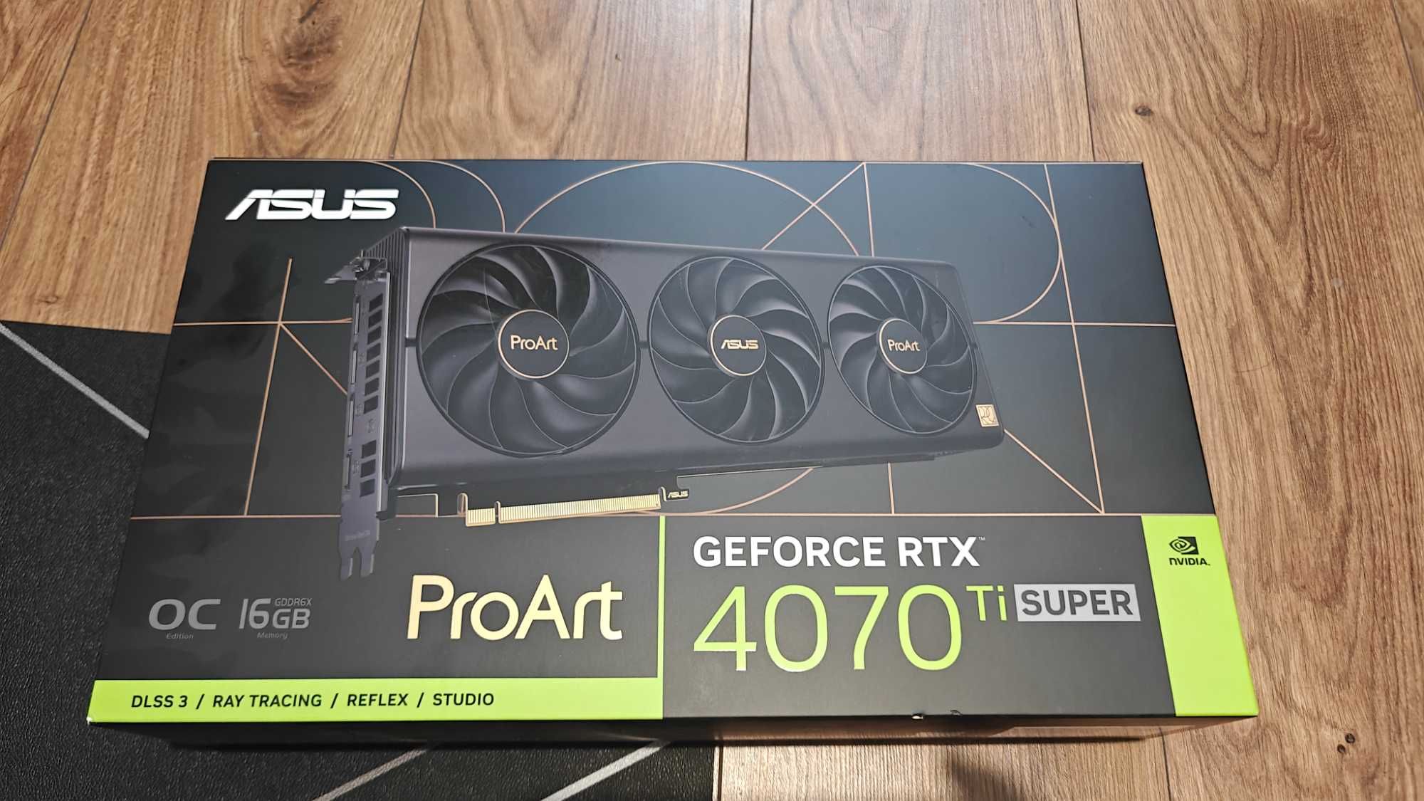 Karta graficzna Asus ProArt GeForce RTX 4070 Ti SUPER OC 16GB GDDR6X