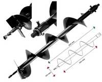 GRAPHITE świder glebowy M14  120mm x 600mm