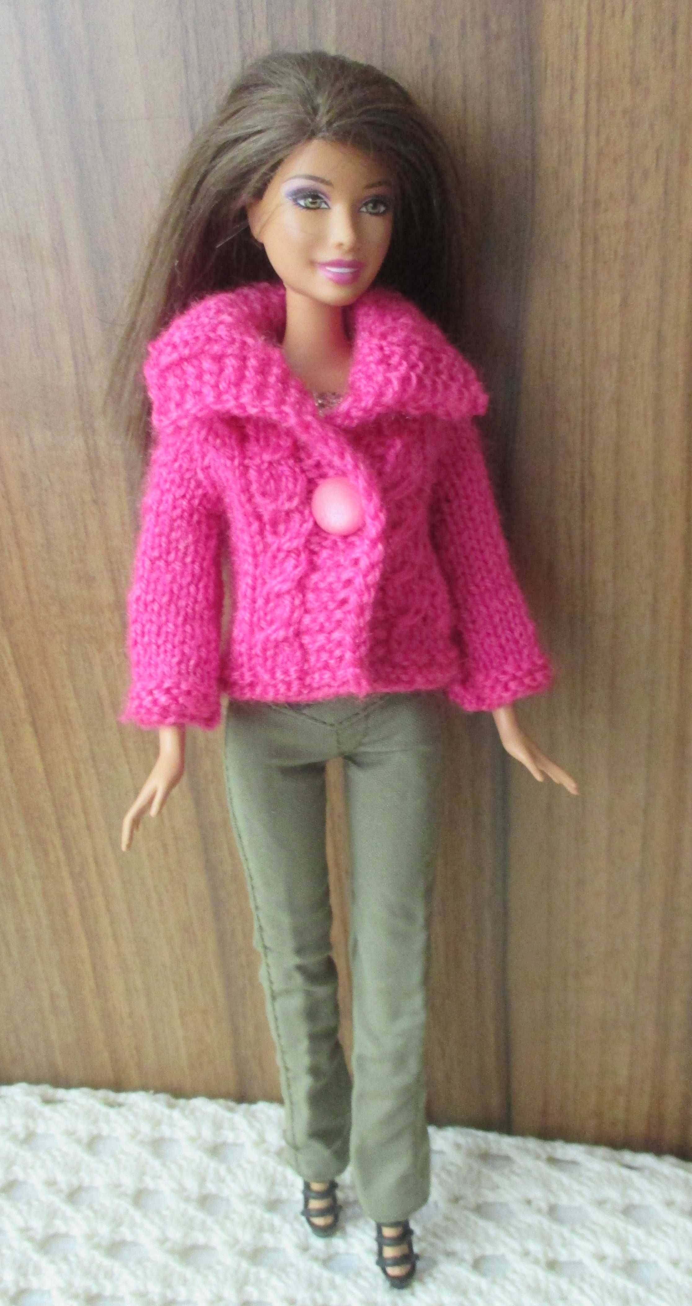 Sweterek dla lalki Barbie