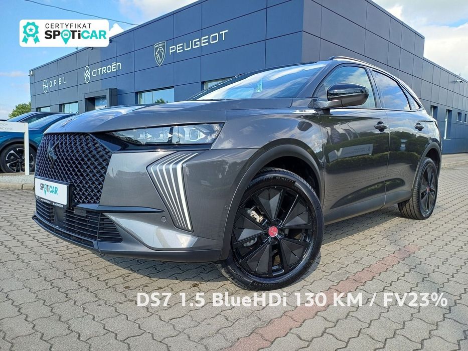 DS Automobiles DS 7 Crossback #140# 1.5 BlueHDi 130 KM Performance Line + AUTOMAT / I wł. / FV23%