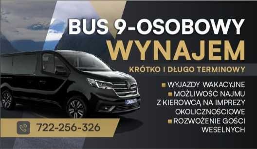 Wynajem Bus 9 osobowy 2025r