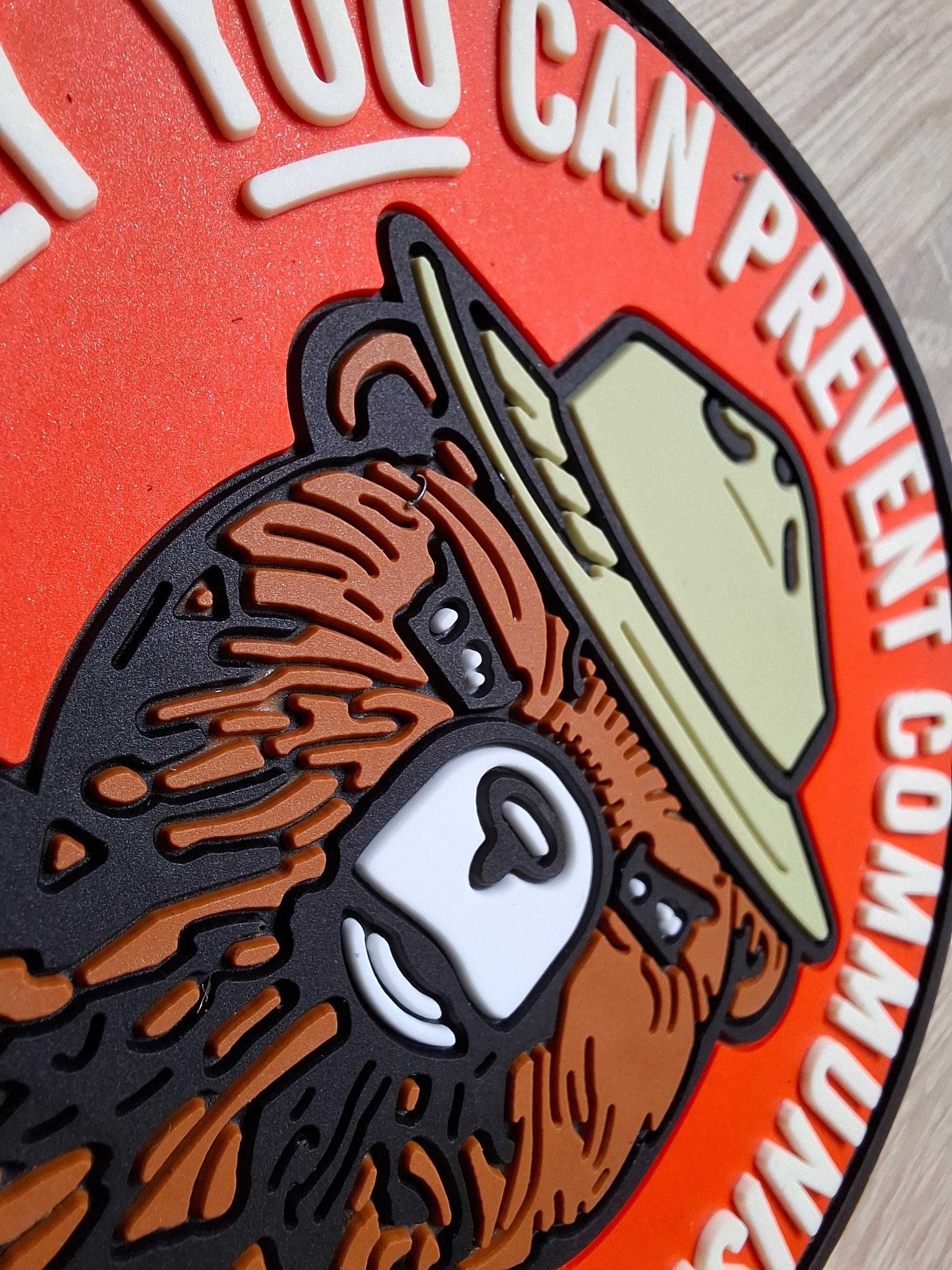 Naszywka Morale Smokey Bear "Only You Can Prevent Communism" PVC Patch