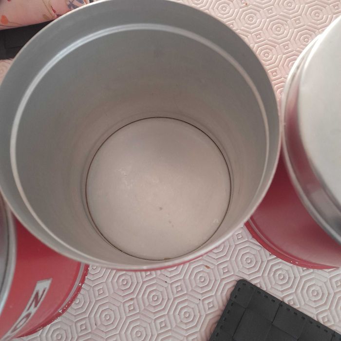 Latas de cozinha vintage