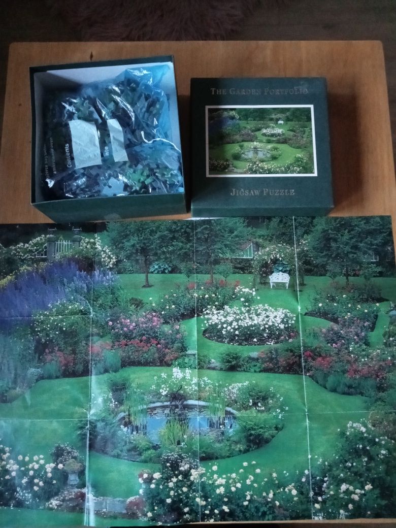 Puzzle "The Gardena Po ortfolio" nowe - 500