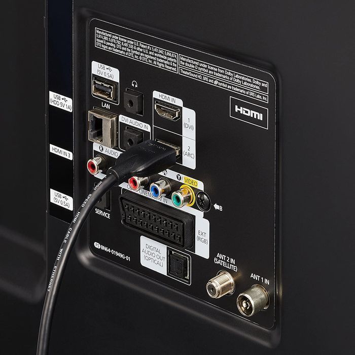 amazonbasics kabel hdmi 7,6 m hdmi typu a (standard) czarny