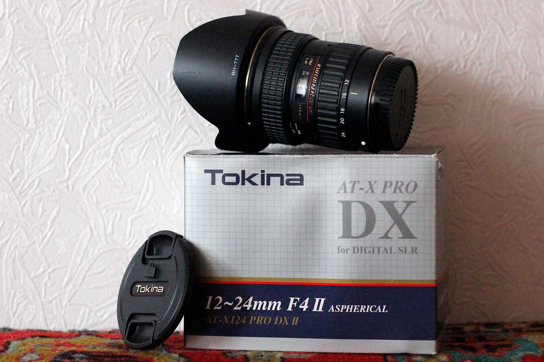 Tokina AT-X PRO DX II 12-24mm f/4.0 байонет Canon EF