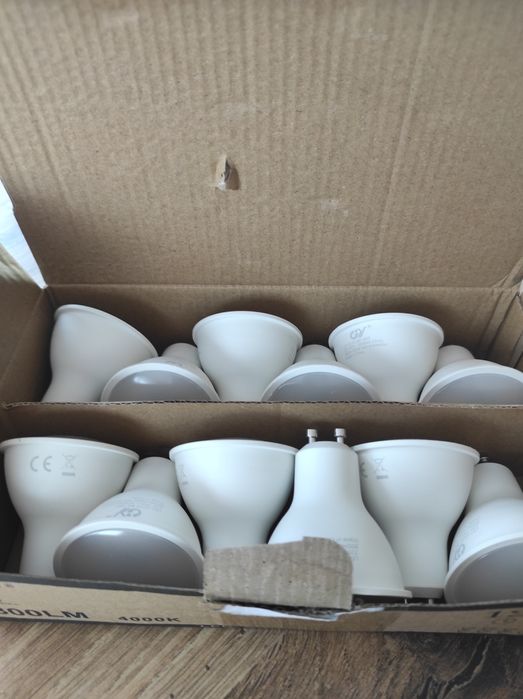 Żarówki LED, GU10, 8W