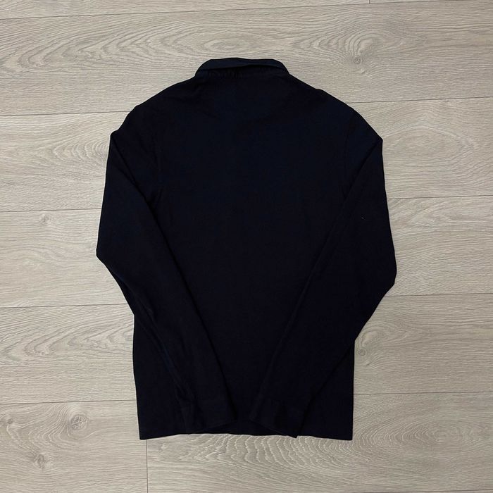 Елегантне Чорне поло лонгслів Фред Перрі Fred Perry, Розмір L