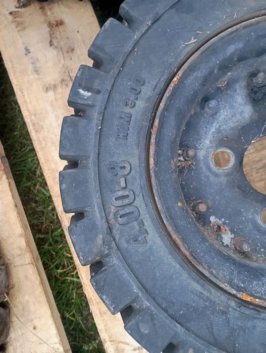 Koła pełne lane pompowane wózek widłowy przyczepka wozidło ładowarka