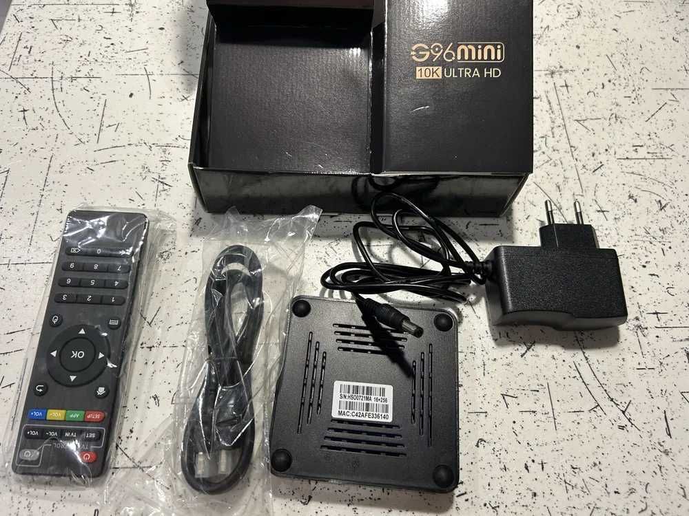 1227 Каналов бесплатно! Смарт приставка G96 mini 16/128G Smart TV Box