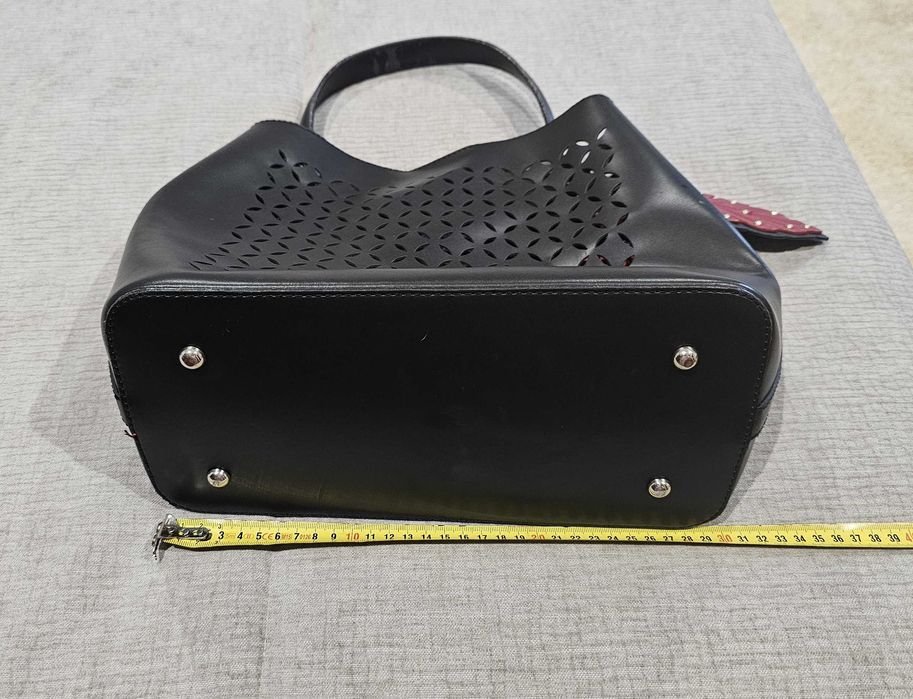 Carteira bolsa mala em pele